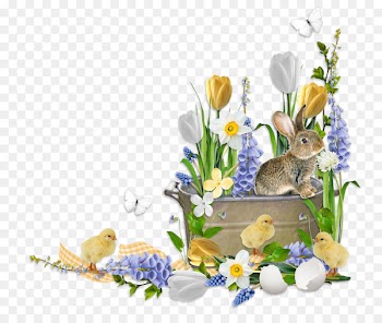 Easter Digital scrapbooking Computer cluster Montaldo di Cosola - easter bunny 