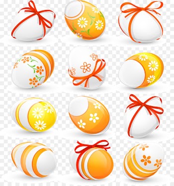 Easter egg Clip art - Free Easter Egg pull material 