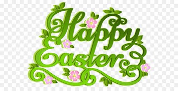Easter egg Clip art - Green Happy Easter Transparent PNG Clip Art Image 