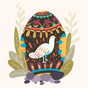 Easter egg design illustration | Free stock vector - 563522