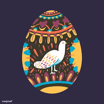Easter egg design illustration | Free stock vector - 563536