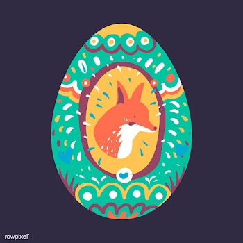 Easter egg design illustration | Free stock vector - 563539