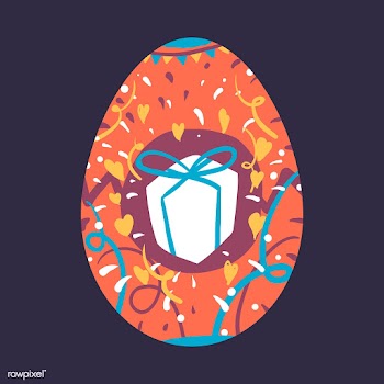 Easter egg design illustration | Free stock vector - 563540