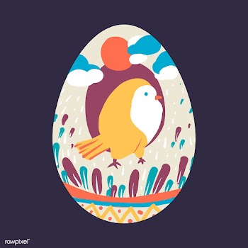 Easter egg design illustration | Free stock vector - 563545