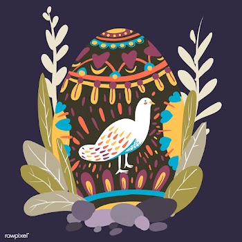 Easter egg design illustration | Free stock vector - 563547