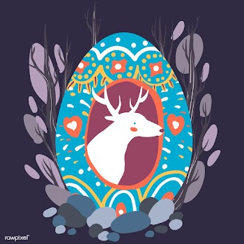 Easter egg design illustration | Free stock vector - 563550