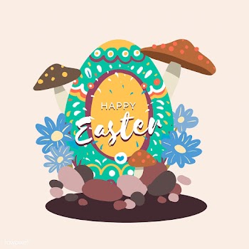 Easter egg design illustration | Free stock vector - 563592