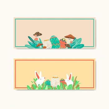 Easter egg design set | Free stock vector - 563604