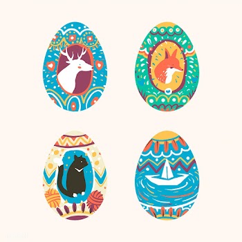 Easter egg designs collection | Free stock vector - 563525