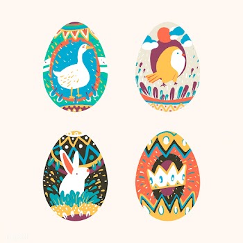 Easter egg designs collection | Free stock vector - 563527