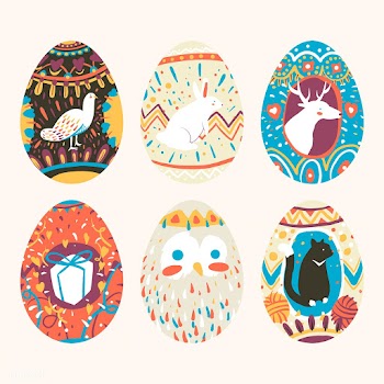 Easter egg designs collection | Free stock vector - 563528