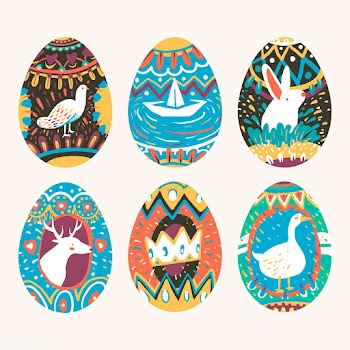 Easter egg designs collection | Free stock vector - 563529