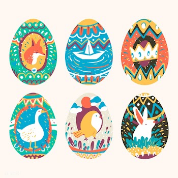 Easter egg designs collection | Free stock vector - 563530
