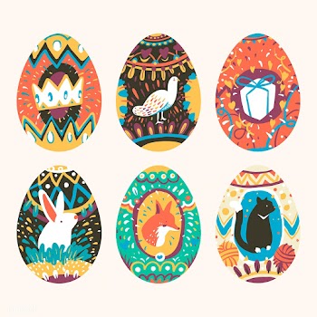 Easter egg designs collection | Free stock vector - 563532