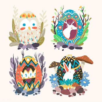 Easter egg designs collection | Free stock vector - 563534