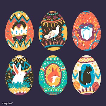 Easter egg designs collection | Free stock vector - 563559