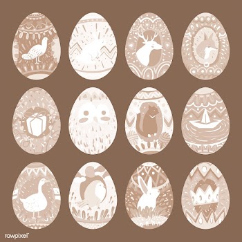 Easter egg designs collection | Free stock vector - 563561