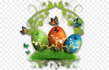Easter egg Egg decorating Clip art - Nice Easter Eggs Decoration Clipart 
