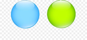 Easter egg Green Sphere - Colored glass spheres 