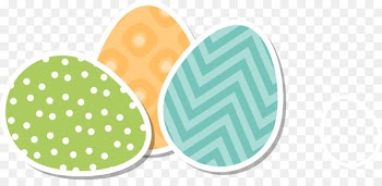 Easter egg Greeting card - Easter fresh material 