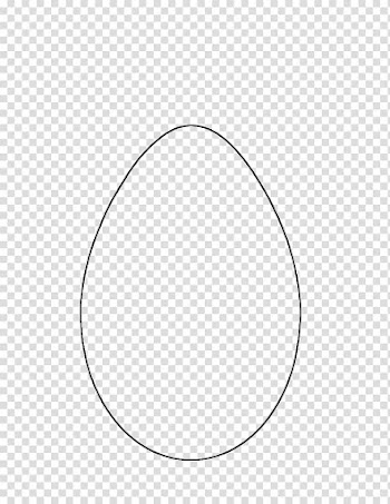 Easter egg Oval Shape, watercolor egg transparent background PNG clipart