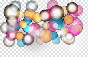 Easter egg Purple Sphere , Colorful Halo transparent background PNG clipart