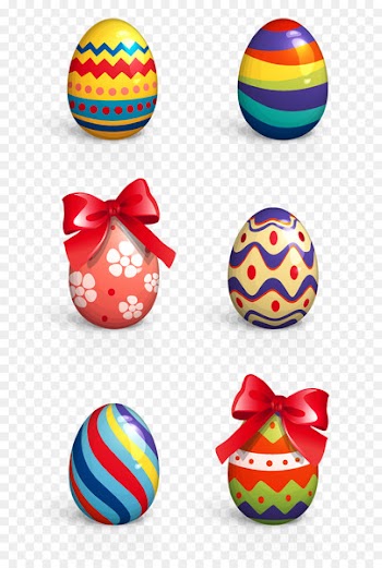 Easter egg Vector graphics Clip art Easter Bunny - colorful easter eggs 