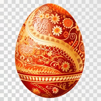 Easter eggs and happy, PNG picture