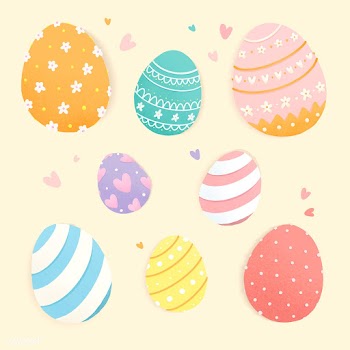 Easter eggs | Free stock vector - 563395