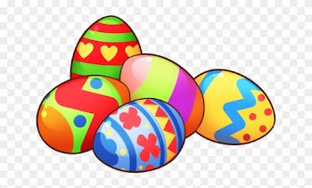 Easter Eggs In Grass Clip Art - Easter Egg Clip Art