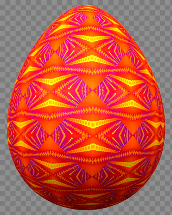 Easter Eggs PNG Background Image