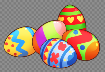 Easter Eggs PNG Pic