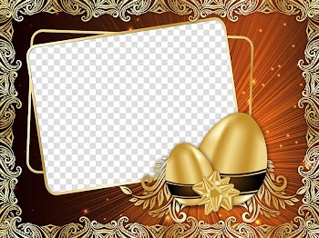 Easter Frames editing, frame transparent background PNG clipart