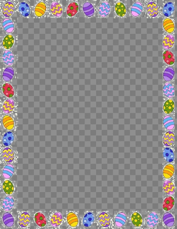 Easter Frames For Photoshop PNG Pic