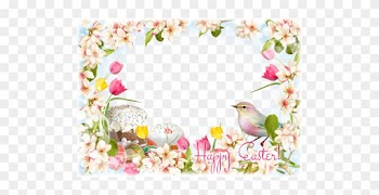 Easter Frames Png Image Background - Easter Photoshop Frames