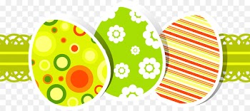 Easter Greeting card - Easter eggs 