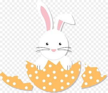 Easter Greeting card Flat design - Easter fresh material 