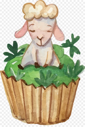 Easter Icon - Easter cute animal sheep 