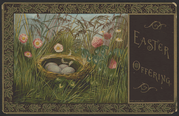 Easter offering (1884). Original from the Library | Free Photo - rawpixel
