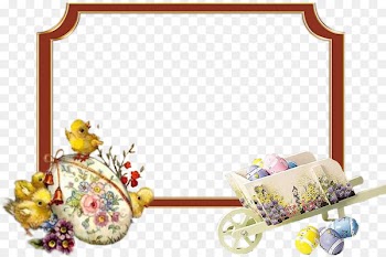Easter Picture Frames PaintShop Pro Pattern - easter frame 