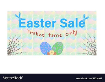 easter sale poster