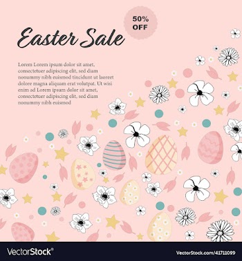 easter sales banner