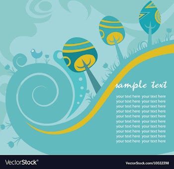 Easter vector image
