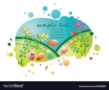 Easter vector image