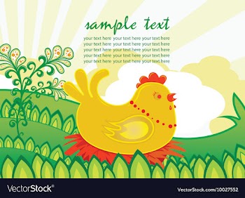 Easter vector image