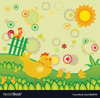 Easter vector image