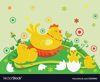 Easter vector image