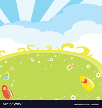Easter vector image