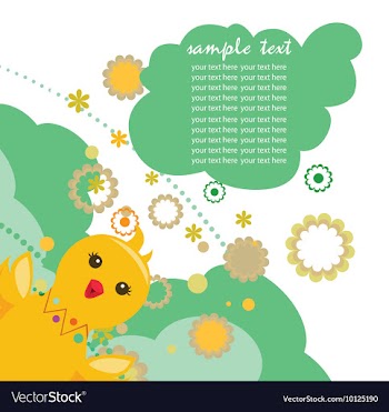Easter vector image