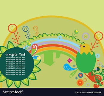 Easter vector image